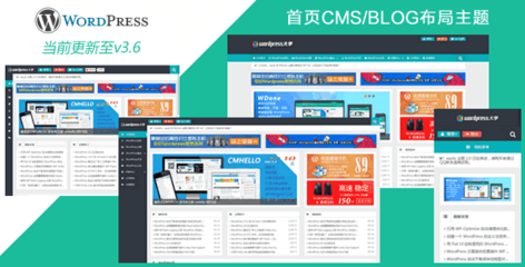 WordPress主題 wpdx 響應(yīng)式CMS/Blog 雙布局5色可選含用戶中心主題[v3.6版]